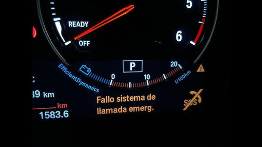 Desativar o código de falha do sistema de chamada de emergência SOS da BMW – Série F/G