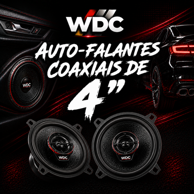 Coaxiais de 4"
