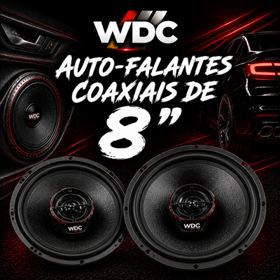 Coaxiais de 8"