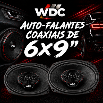 Coaxiais de 6x9"