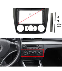 09BM06 – Frente Adaptadora Rádio 9” para BMW Série 1 (2004+)