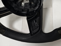 Volante Carbon Audi RS / S-Line B9 para A3 S3 8V A4 S4 B9 A5 S5 B9 (Sem Airbag e Sem Botões)