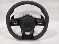 Volante Mercedes-Benz Estilo AMG para Classe A C E S V CLA GLA GLC GLE GLS (2014-2021)