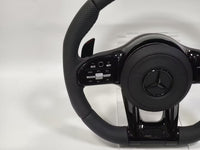 Volante Mercedes-Benz Estilo AMG para Classe A C E S V CLA GLA GLC GLE GLS (2014-2021)