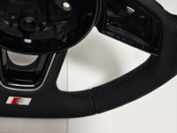Volante Audi RS / S-Line B9 para A3 S3 8V A4 S4 B9 A5 S5 B9 (Sem Airbag e Sem Botões)