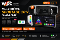 Multimédia Android Kia Sportage KX5 2016-2018 | CarPlay Sem Fios, Android Auto, GPS, DSP, 8GB RAM + 256GB ROM