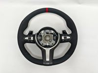 Volante Linha Vermelha BMW M3 M Performance para E87 E81 E82 E90 E92 E91 X5 X6 e70 | Upgrade Interior Esportivo OEM