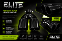 Kit Escape Desportivo Full Inox 63mm com Bypass e Controlo Remoto