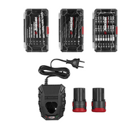 Conjunto Furadeira/Parafusadeira Recarregável 12V PARKSIDE Performance | Brushless com 2 Baterias