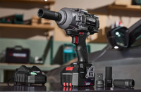 Chave de Impacto Recarregável 1/2" 20V Brushless até 1898Nm | Kit Completo PARKSIDE Performance
