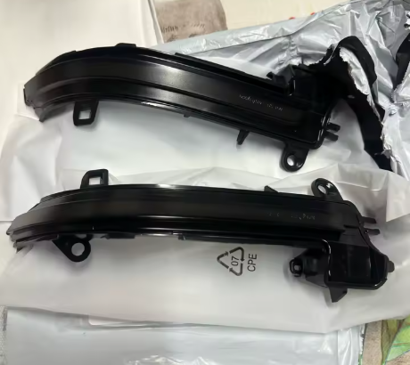 Luzes de seta dinâmicas em LED para retrovisores laterais, com sequências luminosas, compatíveis com BMW