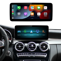 Multimídia Linux 10.25' Mercedes-Benz GLC W205 C-Class 2015-2018 | CarPlay Android Auto