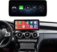 Multimídia Linux 10.25' Mercedes-Benz GLC W205 C-Class 2015-2018 | CarPlay Android Auto