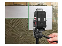 Nível a Laser de Linhas Cruzadas Recarregável 4V PARKSIDE Performance | Laser Verde 360°