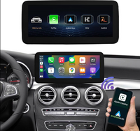 Tela Android 10.25" Mercedes-Benz Classe C W205 GLC X253 | MTK 8 Core | 8GB RAM + 64GB | CarPlay Android Auto