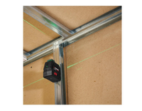 Nível a Laser de Linhas Cruzadas Recarregável 4V PARKSIDE Performance | Laser Verde 360°