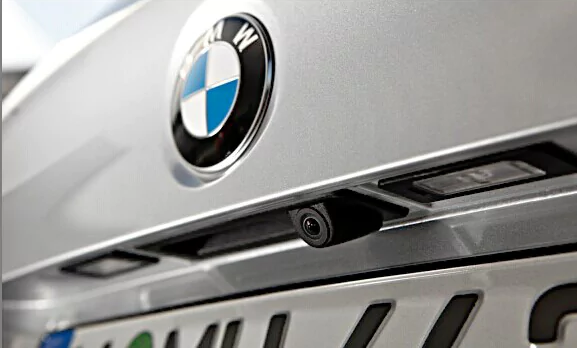 Câmera de ré AHD 1080P para BMW Série 3 F30 F31 F34 F10 F11 F07 X1 X3 X5 com visão noturna e tecnologia CCD