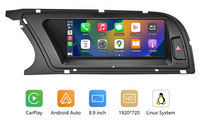 Multimédia Linux Audi A4 B8 2009-2015 MMI 3G | Apple CarPlay Android Auto Sem Fios GPS
