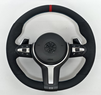 Volante M Linha Vermelha BMW M3 para F20 F30 F32 X5 X6 | Estilo OEM M Performance