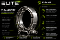 Kit Escape Desportivo Full Inox 63mm com Bypass e Controlo Remoto