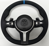 Volante M Linha Azul BMW M3 para F20 F30 F32 X5 X6 | Estilo OEM M Performance